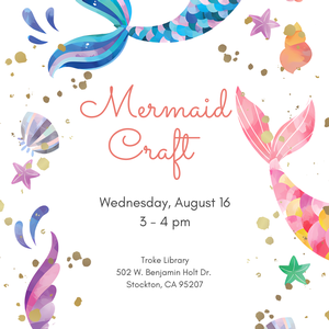 Tween Mermaid Craft 